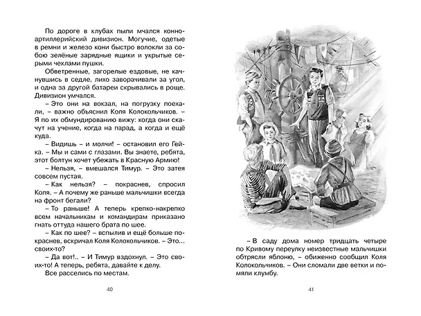 Книга Тимур и его команда (Аркадий Гайдар) — 14