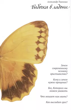 Бабочка в ладони Зачем современному человеку христианство (м) Ткаченко — 2582860 — 1