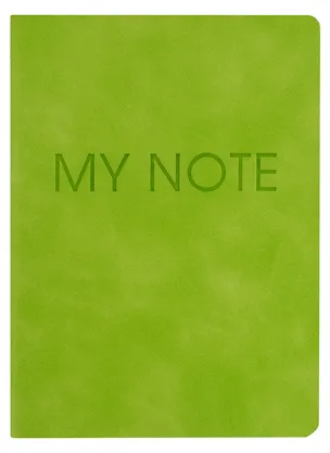 Записная книжка А6 40л кл. "Fantasy. Салатовый" иск.кожа 3003587