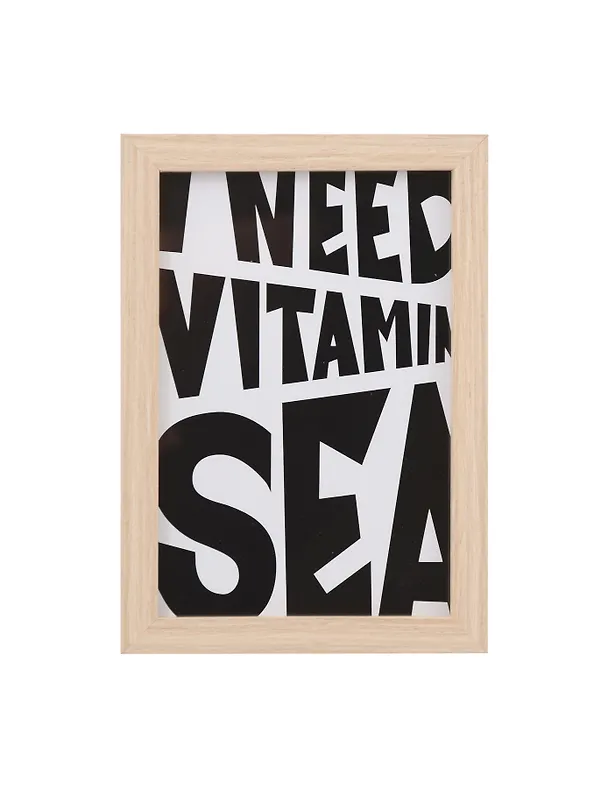 Фоторамка 10*15 "I need vitamin sea" светлое дерево 3113259 — 1