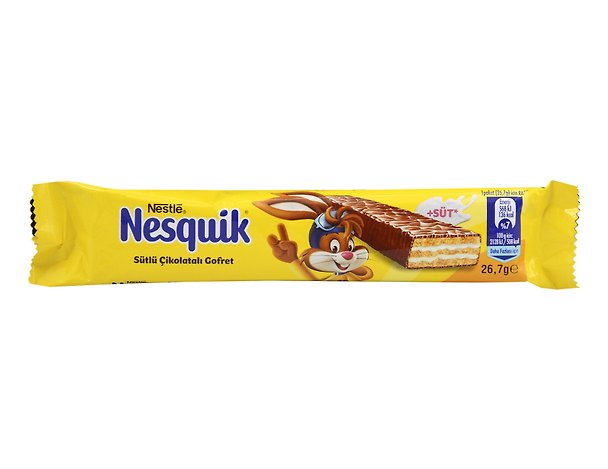 Вафли Nesquik в молочном шоколаде, 26,7г 3098785 — 1