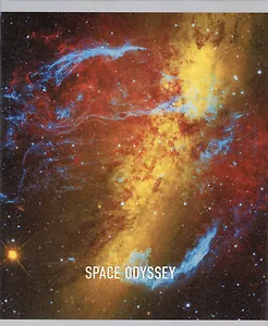 Тетрадь в клетку Listoff, "Космическая одиссея", 48 листов, в ассортименте