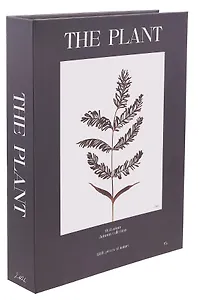 Коробка подарочная "Растение" 25*18*3,8 картон, на магните