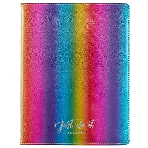 Дневник школьный GoodMark, Rainbow with glitter