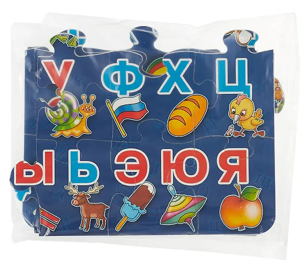 Пазл мягкий 40*31см Азбука 24эл01251 410220 — 4
