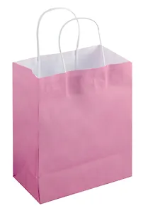 Пакет А5 23*18*10 "Розовый" крафт