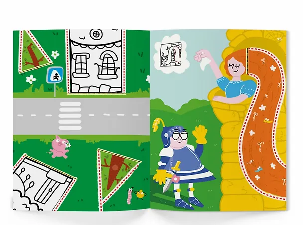 Вырезалки. Тетрадь с развивающими заданиями для детей 4-5 лет. Часть 2 365064 — 3