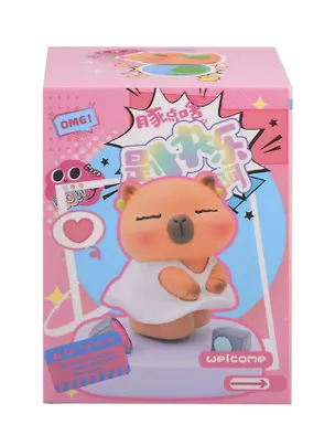 Игрушка Капибара на подставке (6см) (пластик) (Blind Box) (12-7655-202508-1040-336) 3126197