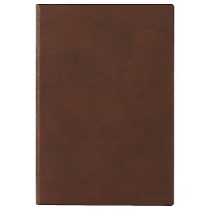 Ежедневник Escalada «Травертин», коричневый, 160 листов, недатированный, А5