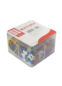 Набор канцелярский 4отд., цветной, 440 предм., пл/уп, SL