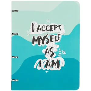 Тетрадь на кольцах в клетку Be Smart, Quote, А4, 120 листов