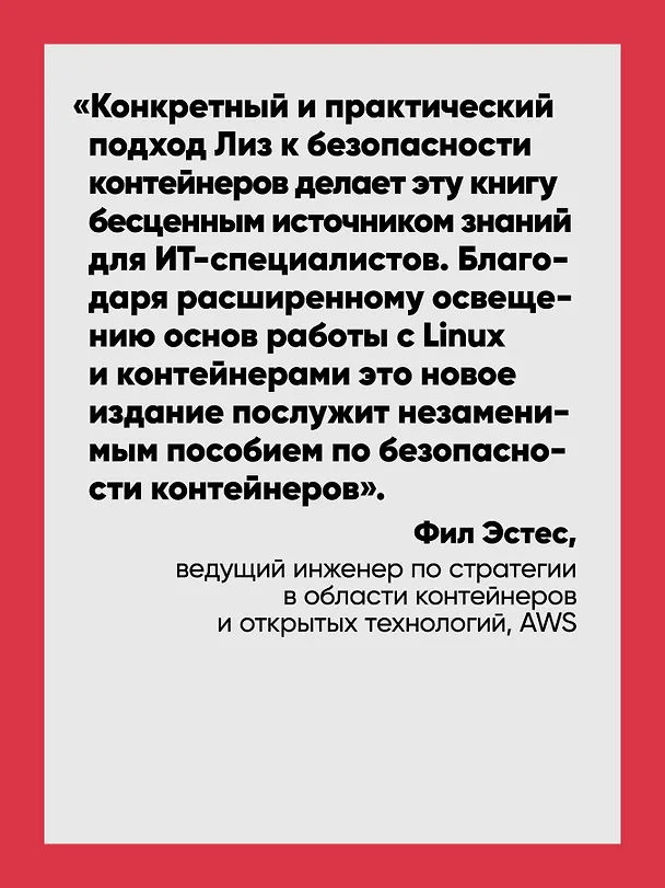 Книга Безопасность контейнеров. Фундаментальный подход к защите контейнеризированных приложений. 2-е изд. (Лиз Райс) — 5