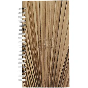 Записная книжка 94*174 100л кл. "Nude", пальма, тверд.переплет, спираль 2897782