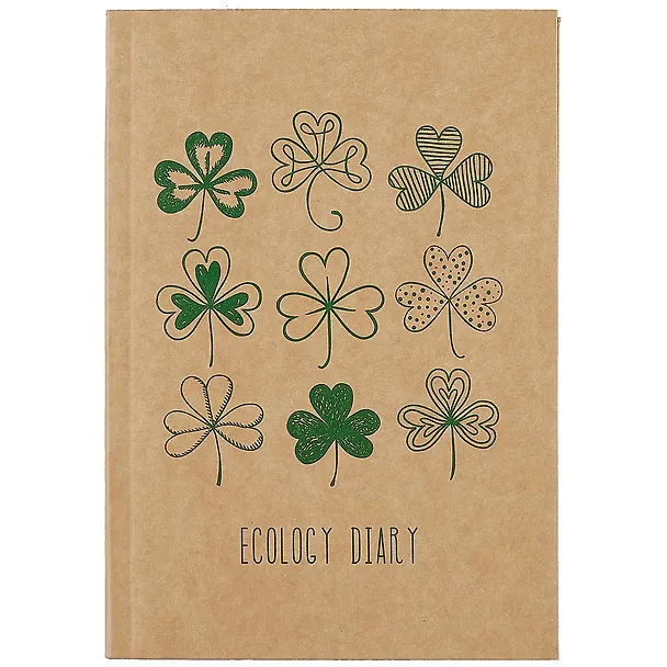 Ежедневник недатированный «Eco-friendly! №4» А5, 136 листов, Listoff 261088 — 1