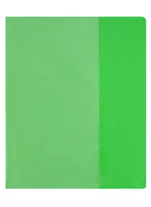 Обложка для тетрадей "Neon" зеленая