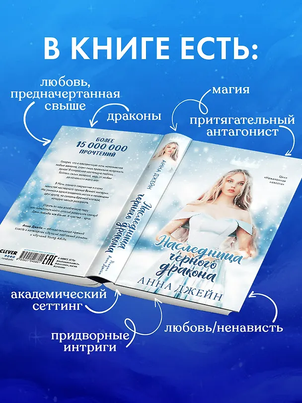 Книга Наследница черного дракона (Анна Джейн) — 7