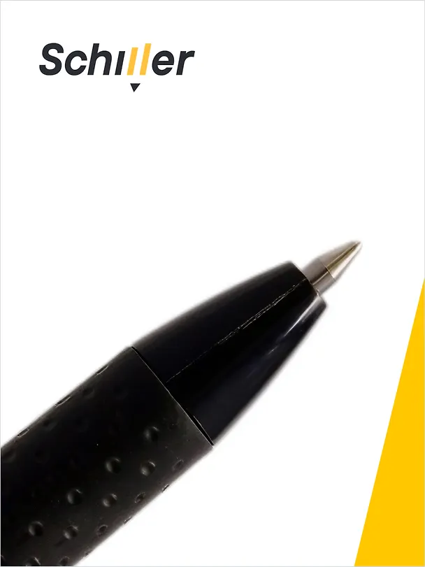 Набор синих гелевых ручек пиши-стирай 0,5 мм, Error-free, Schiller, 12 штук 3066665 — 2