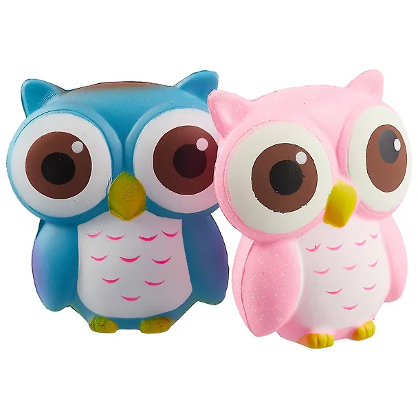 Игрушка-антистресс Сова (PU) (11х10) 2693467 — 3
