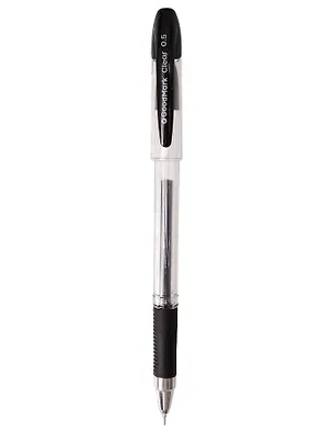 Гелевая ручка чёрная 0,5 мм, Сlear, GoodMark 3155008