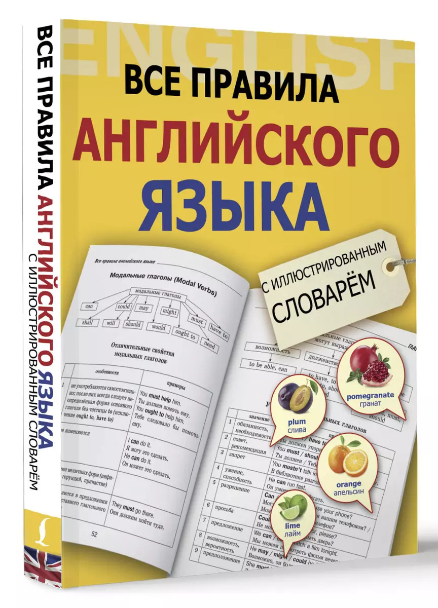 Все правила английского языка с иллюстрированным словарём (Виктория  Державина) - купить книгу с доставкой в интернет-магазине «Читай-город».  ISBN: 978-5-17-093568-0