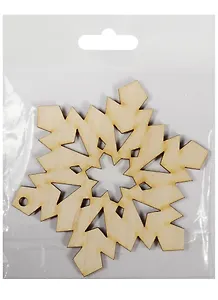 Подвеска на елку Снежинка 4 (87х100х3) (162910) (Полноцвет)
