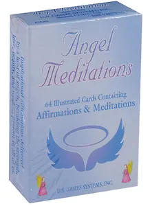 Таро Аввалон, Angel Meditation Cards Ангельские медитационные карты (карты+инструкция на англ. яз.) (коробка)