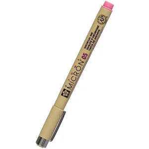 Капиллярная ручка «Pigma Micron», Sakura, 0.45 мм, розовая