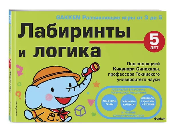 Книга 5+ Лабиринты и логика (Кикунори Синохара) — 4