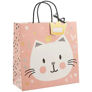 Пакет А4 28*28*12 Princess Cat дет., бум.мат.ламинат