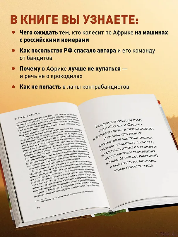 Книга В сердце Африки. Незабываемое приключение русских, отправившихся по самым нетуристическим местам Африки и задержанных по подозрению в шпионаже (Алексей Камерзанов) — 7
