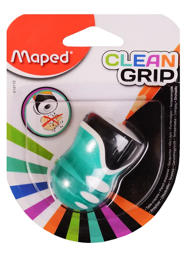 Точилка «Clean Grip», 1 отверстие, пластик, Maped 232363 — 3