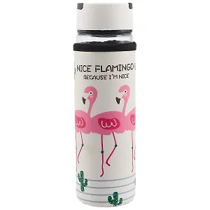 Бутылка в чехле Фламинго(стекло)(500мл)