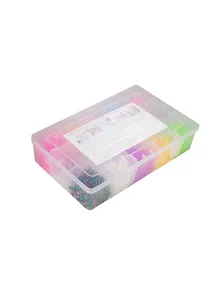 Набор резиночек в боксе  3000шт, станок + инструмент, РНБ-02ПЛ3000