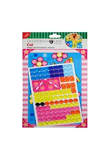 Набор д/аппликации  Greenwich Line "Кошка" из объемного пластика AP00111