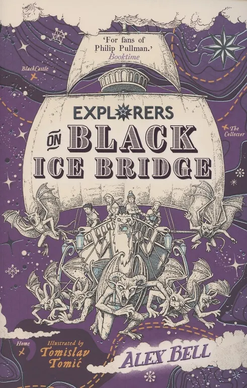 Книга Explorers on Black Ice Bridge (Alex Bell) — 1