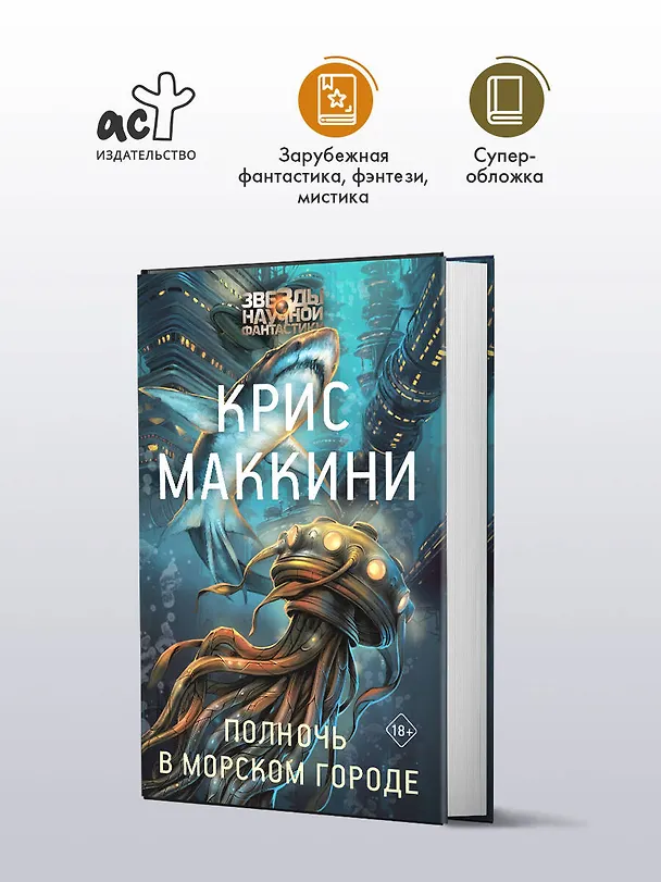 Книга Полночь в Морском городе (Крис Маккини) — 4