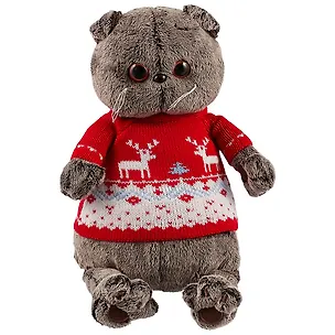 Игрушка мягкая Budi Basa, Басик в свитере с оленями (В1) 2682824