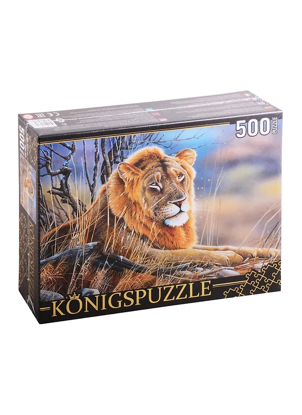 Пазл Я.Веннинг Лев 500 элементов Konigspuzzle РУКK500-3698 2829026 — 1