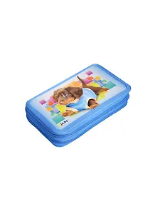 Пенал школьный 2 отд. "Такса клякса" 19*11, Оникс