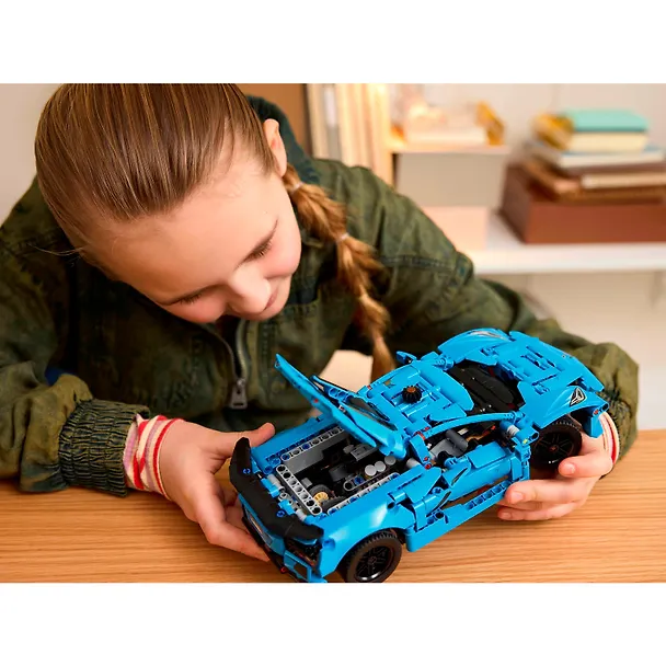 LEGO Technic: Шевроле Корвет Стингрей синий, 732 детали (42217) 3121311 — 2