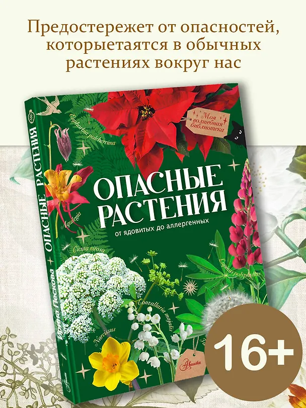 Книга Опасные растения. От ядовитых до аллергенных (Ирина Пескова) — 4