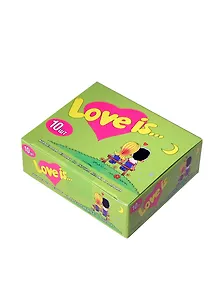 Жевательная резинка Love Is (Яблоко лимон) (блок 10 шт)