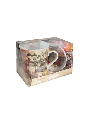 Набор Парижские Фантазии (M0857NC/3- Par) (кружка 300мл., крышка-блюдце, подставка под кружку) Gift'n'Home 2366739