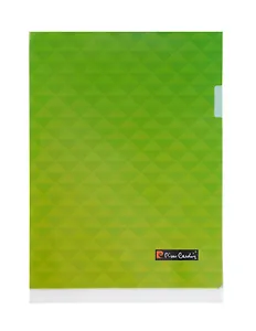 Папка-уголок А4 Pierre Cardin Geometrie Green 180мк 255011