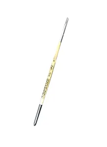 Кисть синтетика под мангуста круглая №0 ручка короткая, серия 1Т14, ЖК