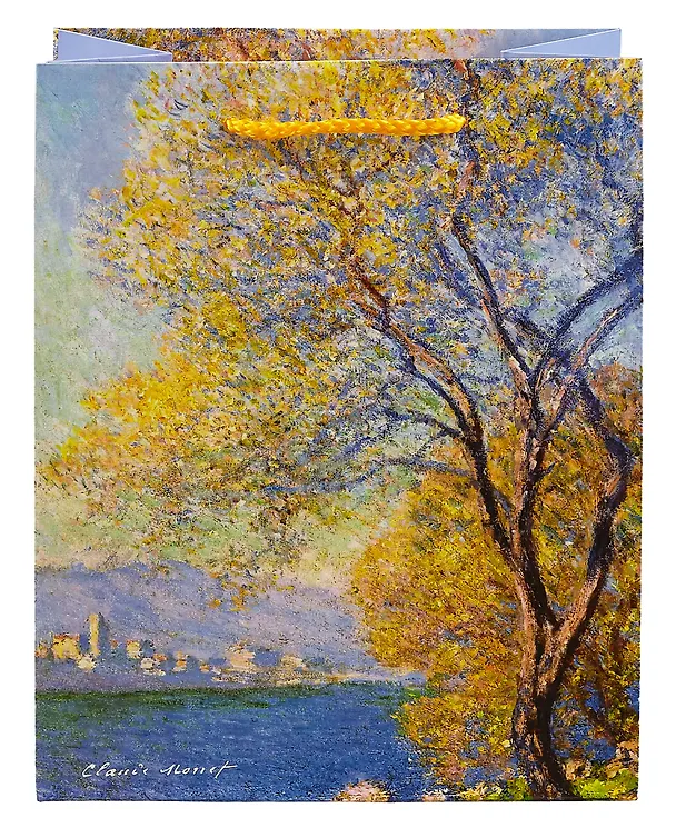 Пакет А5 23*18*10 "Антиб, вид из садов Салис" нейтр., бум.мат.ламинат 2988487 — 2