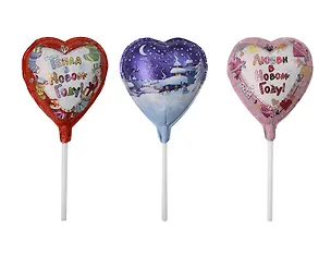 Сердечко на палочке (Новогоднее), 25г 3131428