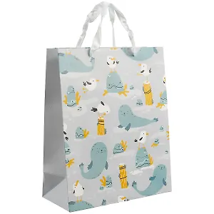 Пакет А4 32*26*12 "Navy seal" дет., бум.мат.ламинат