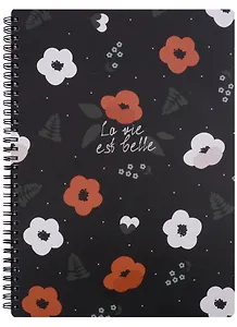 Тетрадь в клетку Be Smart, Pretty, А4, 96 листов, черная