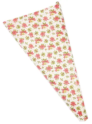 Бумага упаковочная 70*100см "Колокольчики" НГ,инд.уп. 3118158